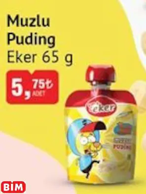 EKER MUZLU PUDİNG